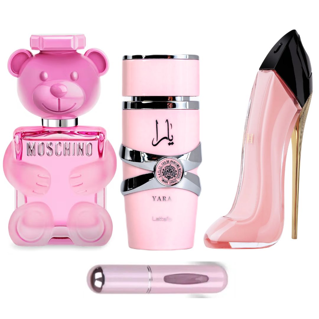 PERFUMES TOY BUBBLE YARA, BLUSH, PERFUMERO