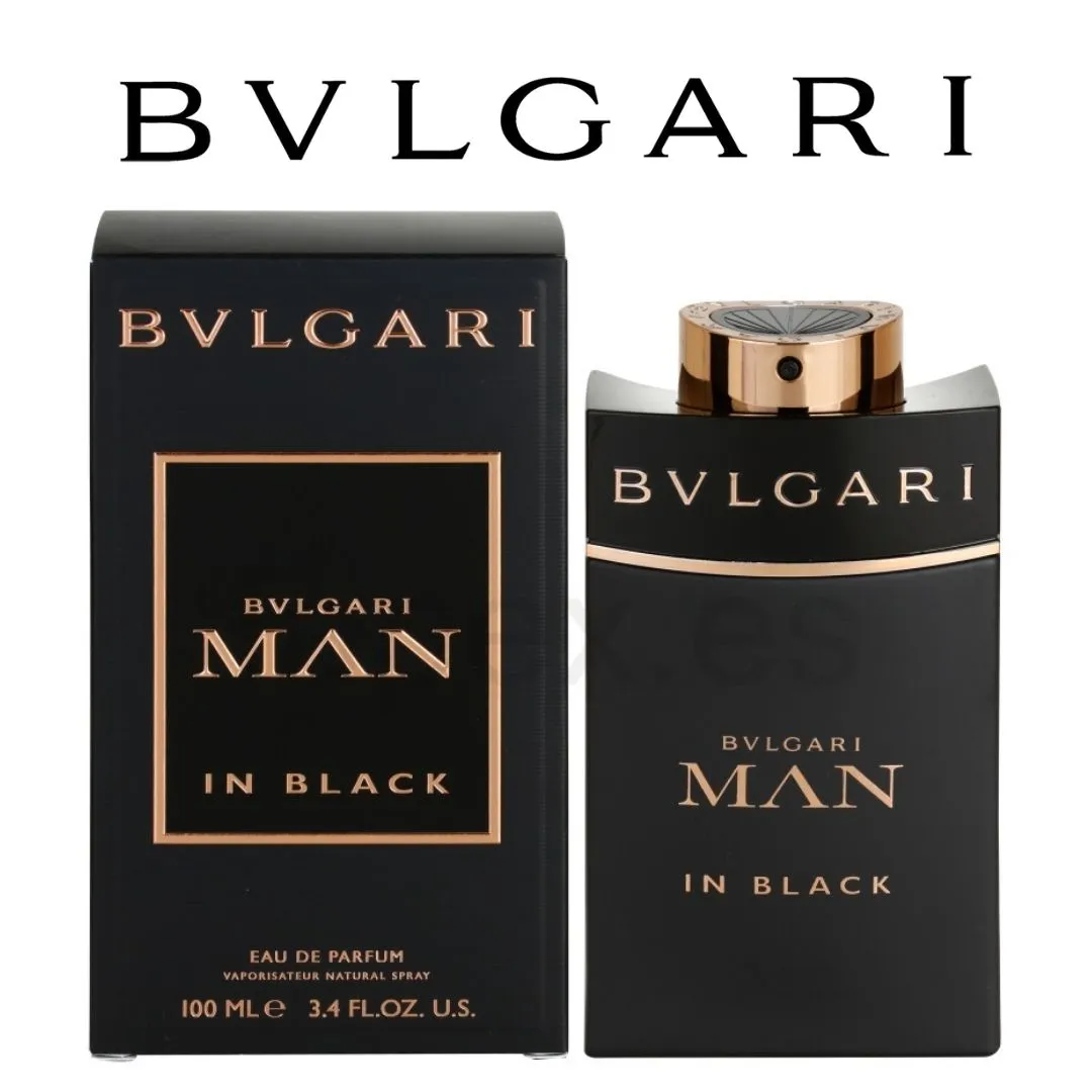 Bvlgari Man In Black 100 Ml Perfume Men
