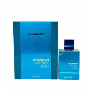 Perfume Amber Oud Aqua Dubai Al Haramain Calidad 1.1 Unisex 100 Ml