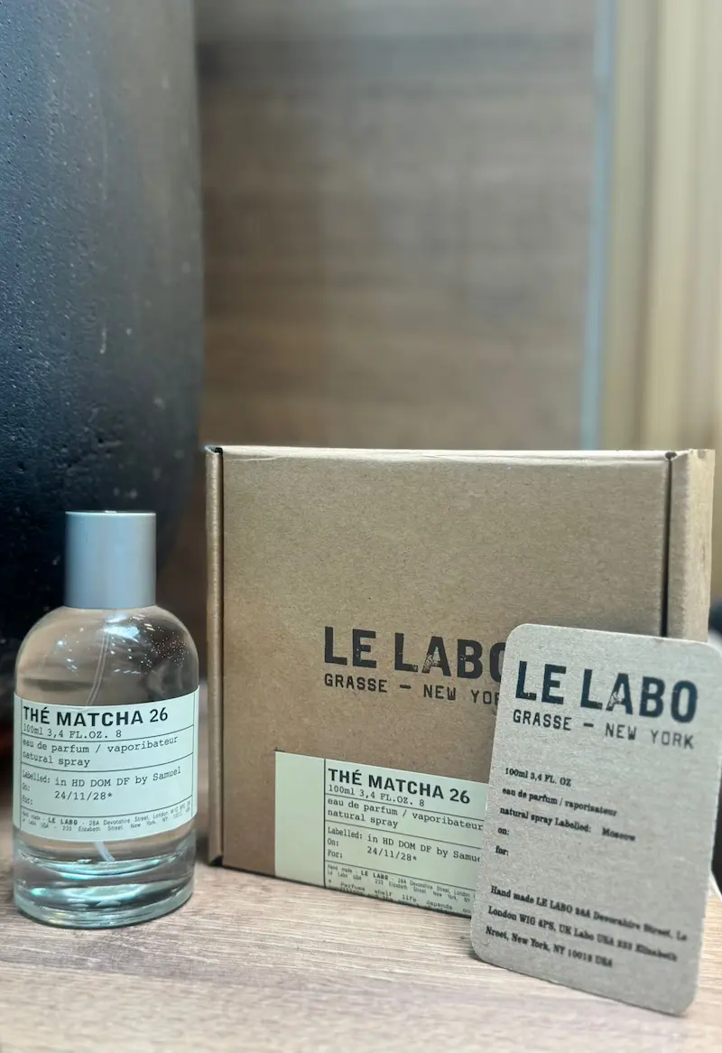 the matcha 26 bad bunny perfume